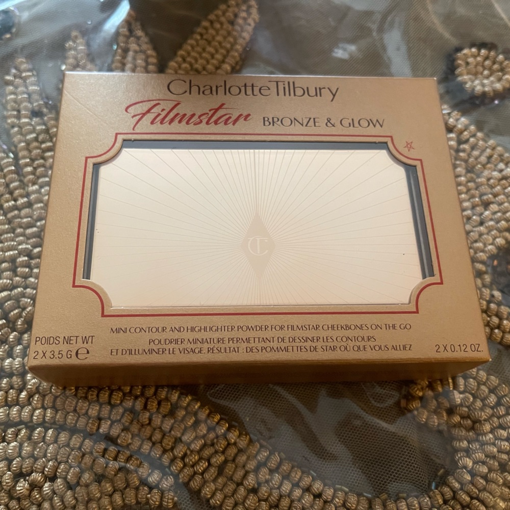 Charlotte Tilbury Bronze mini Duo Set.